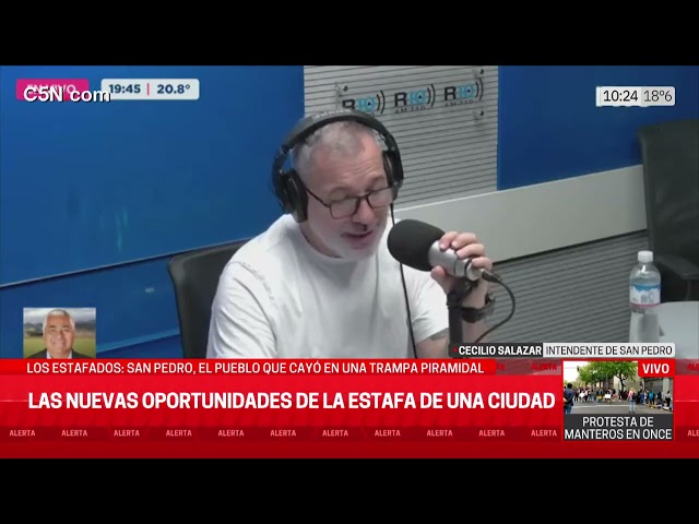 ⁣HABLA el INTENDENTE de SAN PEDRO: "LA GENTE VE CRISIS y se DESESPERA"