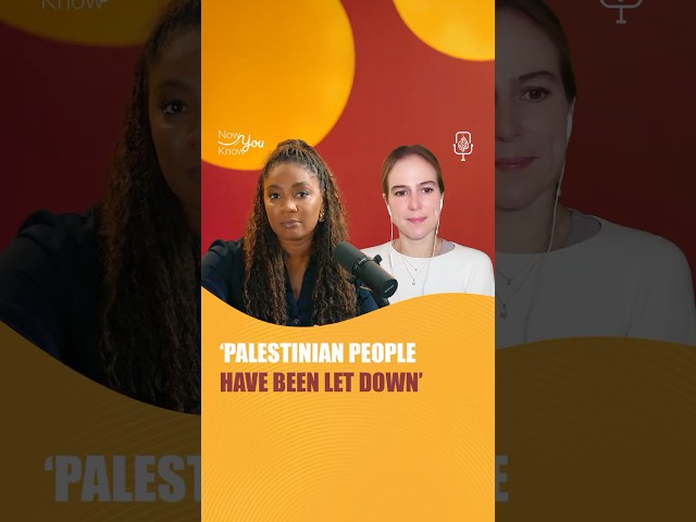 ⁣'Palestinian people have been let down' #NowYouKnow #Shorts #Podcast