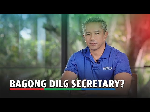 ⁣Jonvic Remulla susunod na pinuno ng DILG, ayon sa kapatid