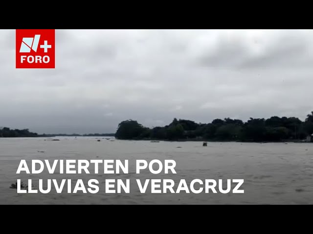 Huracán Milton provoca lluvias y viento en Veracruz - Las Noticias