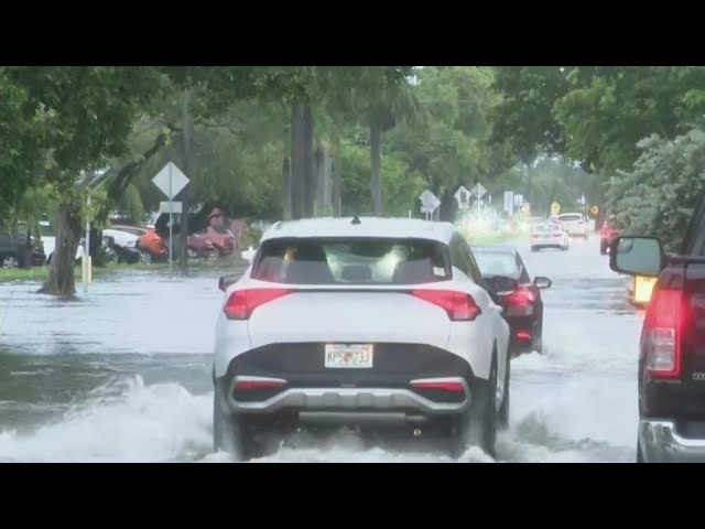 ⁣South Florida readying for deluge of rain over the next few days