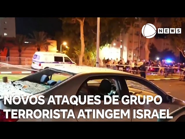 ⁣Novos ataques de grupo terrorista atingem Israel