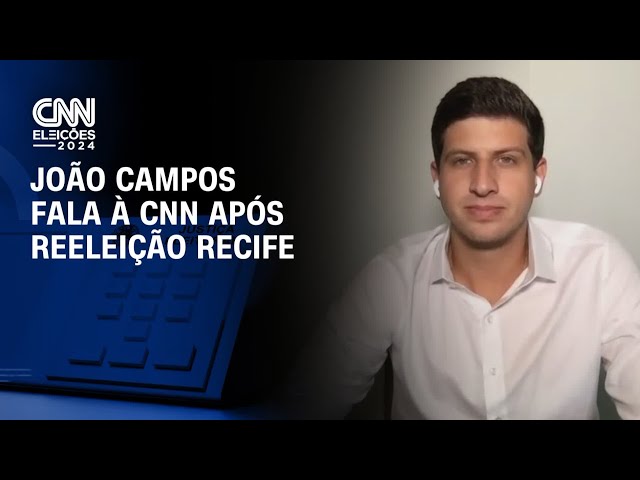 ⁣João Campos fala à CNN após reeleição Recife | BASTIDORES CNN