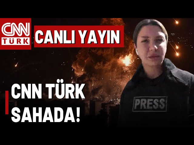 ⁣İsrail Bomba Yağdırmaya Devam Ediyor! CNN TÜRK Sahada! #CANLI