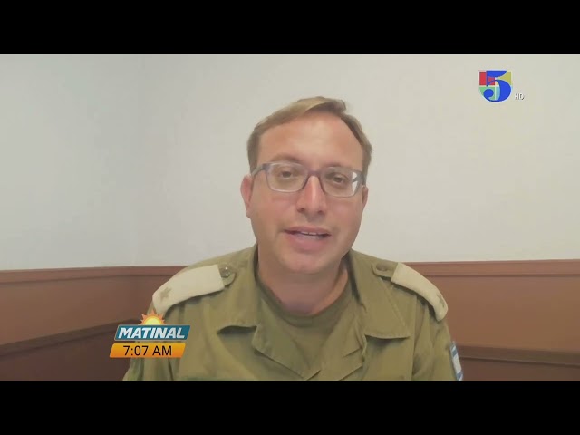 ⁣Vocero del Ejército israelí: “Israel no está ampliando guerras”