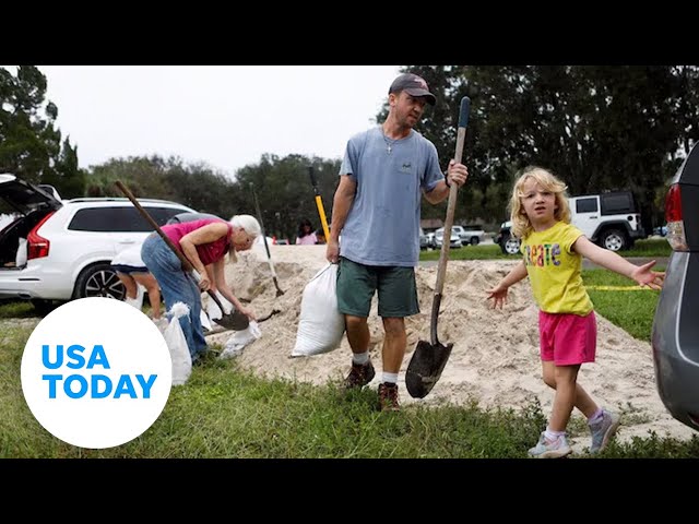 ⁣Florida residents prepare for Hurricane Milton | USA TODAY