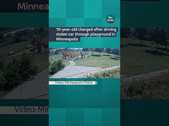 ⁣No children were hit by the driver, Minneapolis Police Department has said  #itvnews