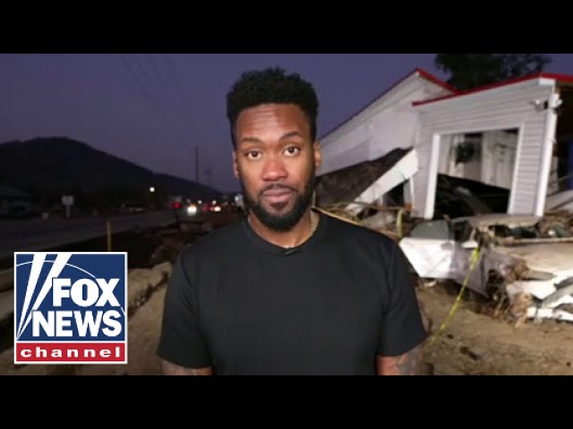 ⁣Lawrence Jones describes Helene devastation: 'Picture a war zone in a movie'