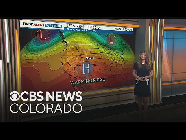 ⁣Colorado weather: Hazy sky with the warmer than normal temperatures