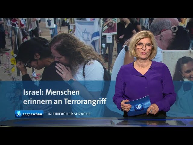 ⁣tagesschau in Einfacher Sprache 19:00 Uhr, 07.10.2024