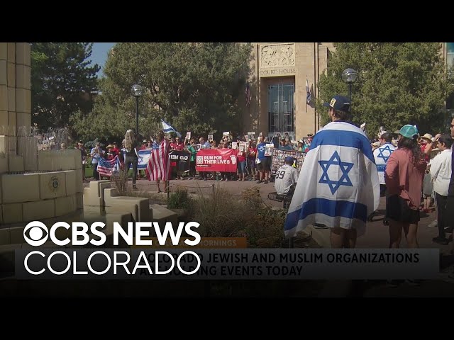 ⁣Colorado Jewish, Muslim organizations host remembrance events on Monday