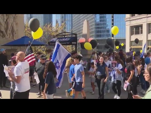 ⁣Chicago's Jewish community remembers Oct. 7