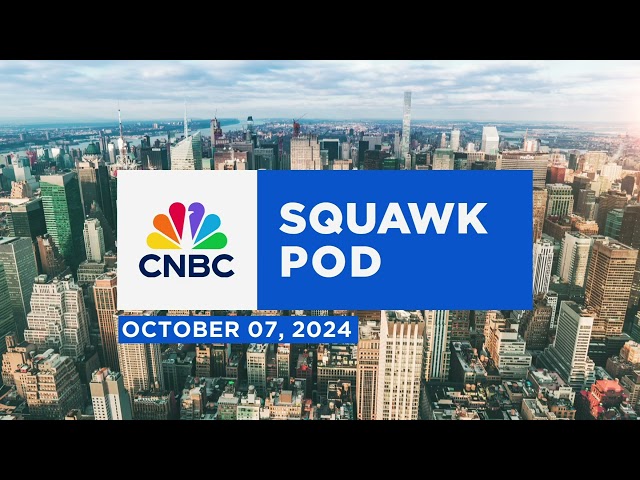 ⁣Squawk Pod: Another October 7th & trillions in debt loom - 10/07/24 | Audio Only