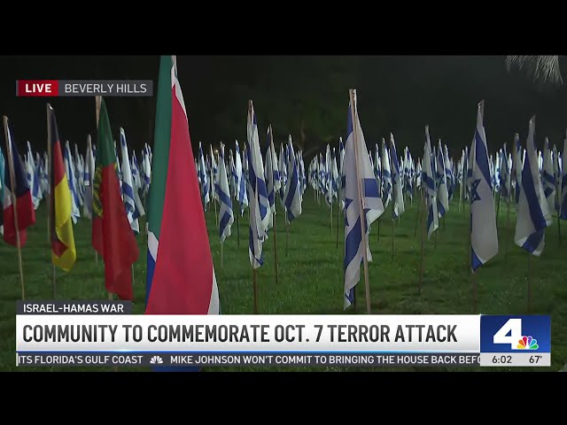 ⁣Community to commemorate Oct. 7 terror attack