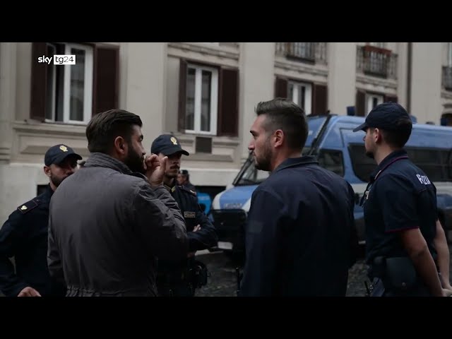 ⁣Roma, polizia blinda ghetto ebraico per il 7 ottobre