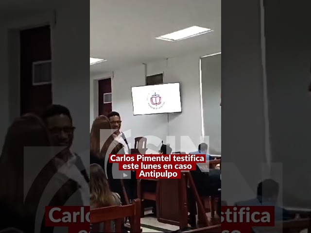 ⁣Carlos Pimentel testifica este lunes en caso Antipulpo