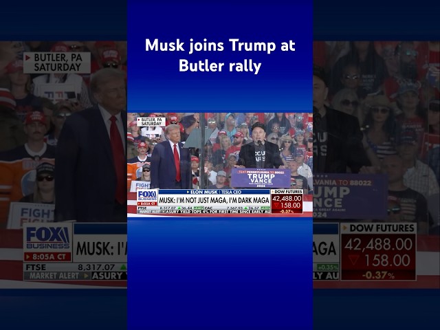 ⁣Elon Musk at Trump rally: ‘This is no ordinary election’ #shorts