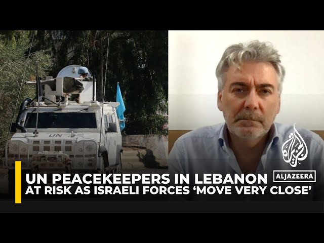 ⁣UN peacekeepers in Lebanon at risk as Israeli forces ‘move very close’: UNIFIL spokesperson