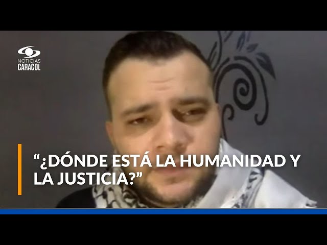 ⁣Víctimas del conflicto en Medio Oriente se pronuncian tras un año de la guerra en Gaza