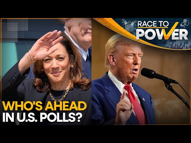 ⁣Polls: Kamala Harris in Razor - Thin Lead In Swing States | Race to Power