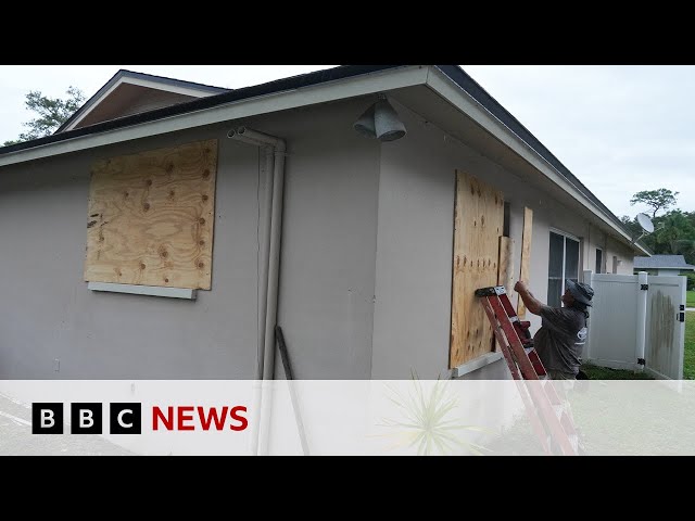 ⁣Hurricane Milton threatens more devastation in Florida after Helene | BBC News