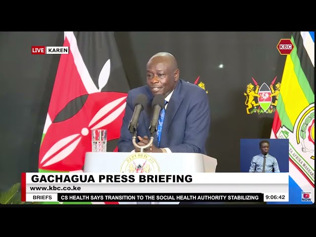 ⁣''I will not resign'' DP Gachagua makes it clear that he will fight to the end