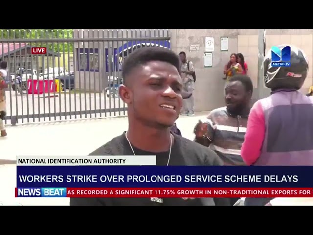 ⁣NIA Workers Strike Over Prolonged Service Scheme Delays