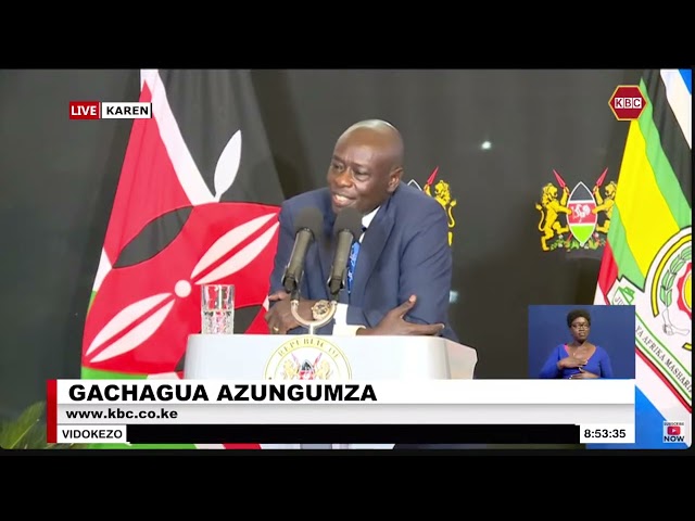 ⁣DP Gachagua: Tomorrow will be the greatest circus in the republic of Kenya