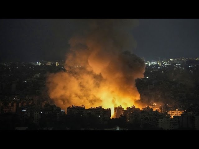 ⁣No Comment : plus de 30 frappes israéliennes en une nuit à Beyrouth