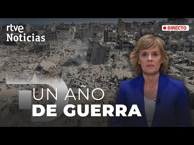 ⁣ISRAEL-GAZA: EL TELEDIARIO analiza la SITUACIÓN en ORIENTE  UN AÑO DESPUÉS DE HAMÁS | RTVE