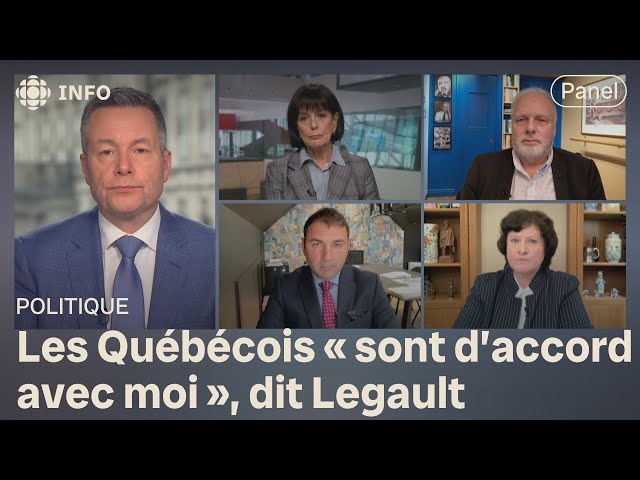 ⁣Legault garde le cap sur les déplacements obligatoires des demandeurs d'asile | Mordus de polit