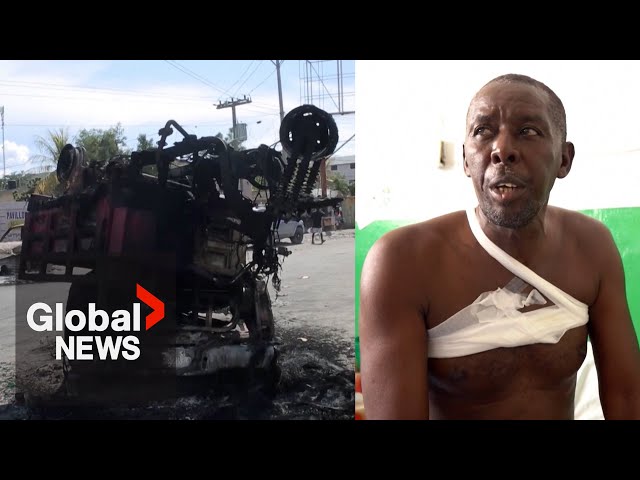 ⁣Haiti crisis: Gang massacre kills at least 70, forces 6,000 civilians to flee