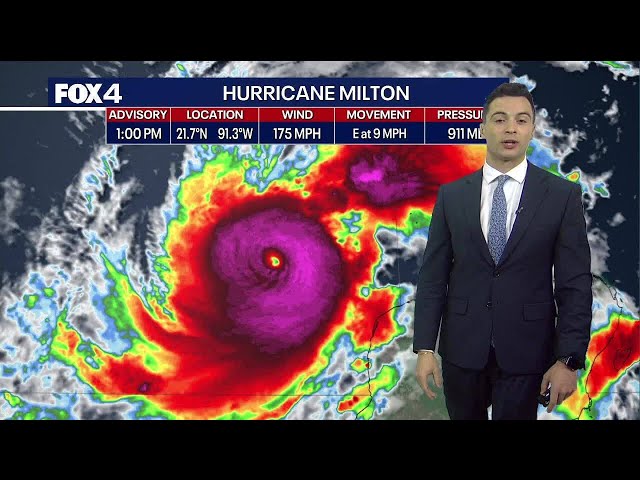 ⁣Hurricane Milton: Track, strength, timing