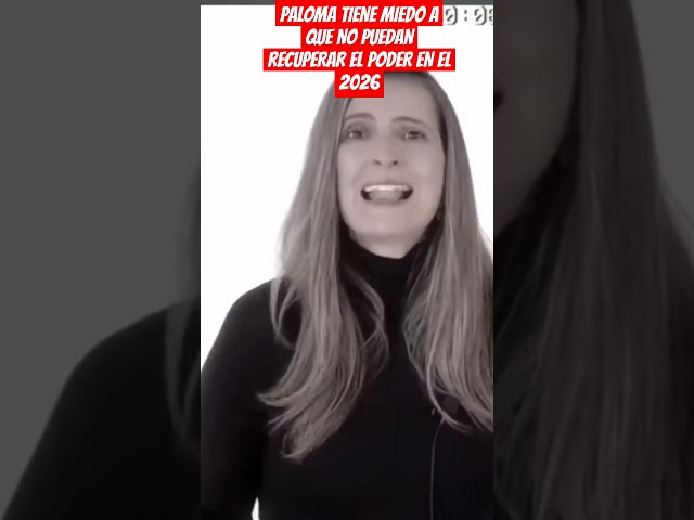 ⁣PALOMA TIENE MIEDO A QUE NO PUEDAN RECUPERAR EL PODER EN EL 2026