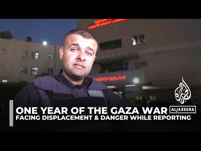 ⁣This war has massively changed my life, forcing me to be a refugee in my homeland: AJE Gaza reporter