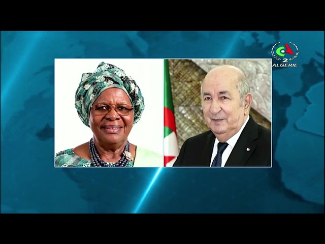 ⁣Félicitations de la vice-présidente namibienne au président de la république suite à sa réélection