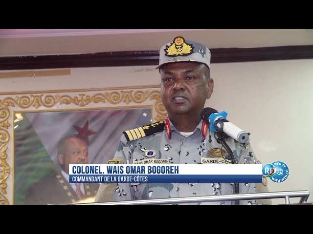 ⁣Garde-Côtes Djiboutienne/ Discours du Colonel WAIS OMAR BOGOREH, Commandant de la Garde-Côtes.