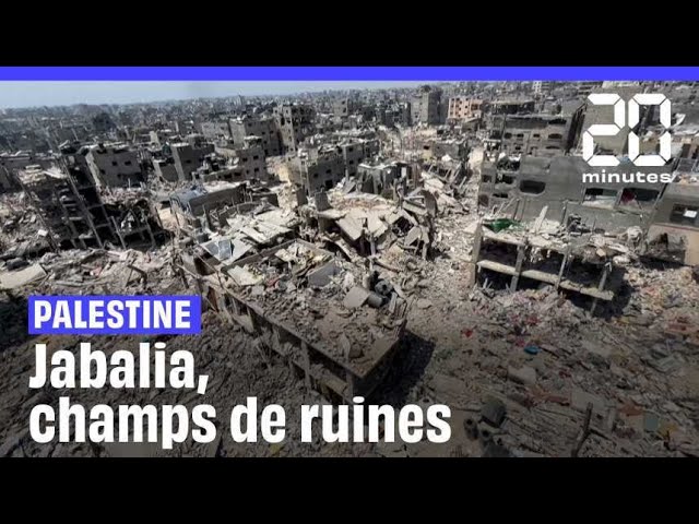 ⁣Guerre Israël-Hamas : Un an après le 7 octobre, la ville palestinienne de Jabala en ruines