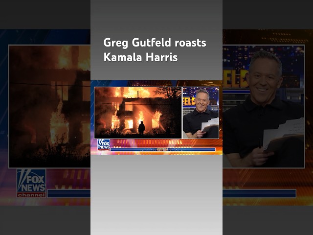 ⁣Gutfeld: A firefighters union won't endorse Harris, but she's getting strong support from 