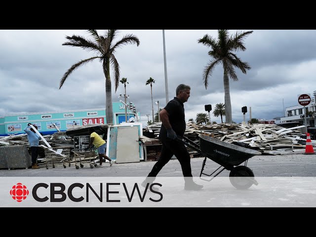 ⁣Hurricane Milton nears Florida, becomes Category 5 storm