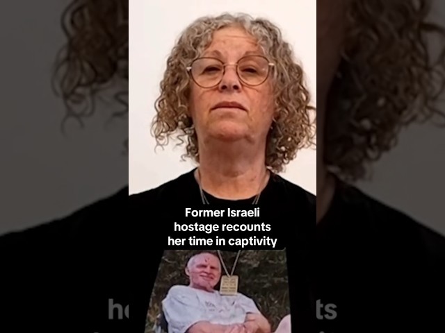 ⁣Former Israeli hostage recounts time in captivity #shorts