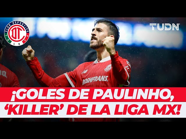 ⁣¡Es portugués y juega para el Toluca! ¡Paulinho está rompiendo la Liga MX con goles! | TUDN