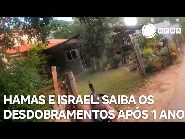 ⁣Ataque do Hamas em Israel completa 1 ano e conflito segue em expansão