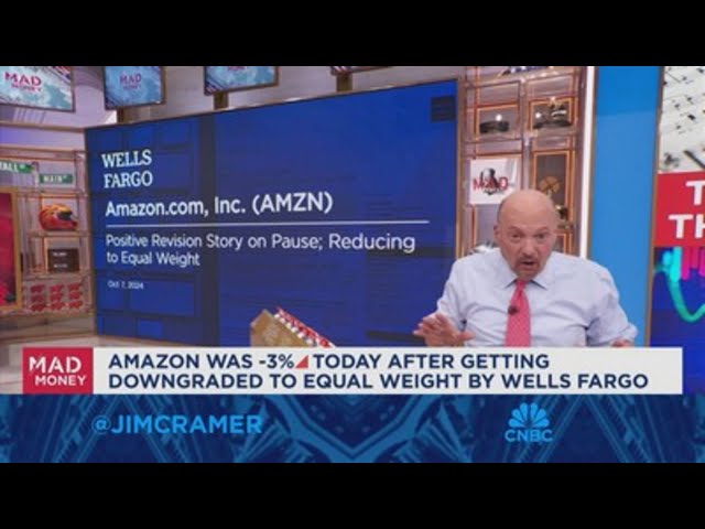 ⁣Jim Cramer talks the recent slate of Big Tech downgrades