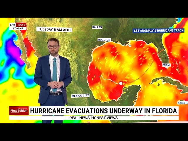 ⁣Analysis: Hurricane Milton approaches Florida coast