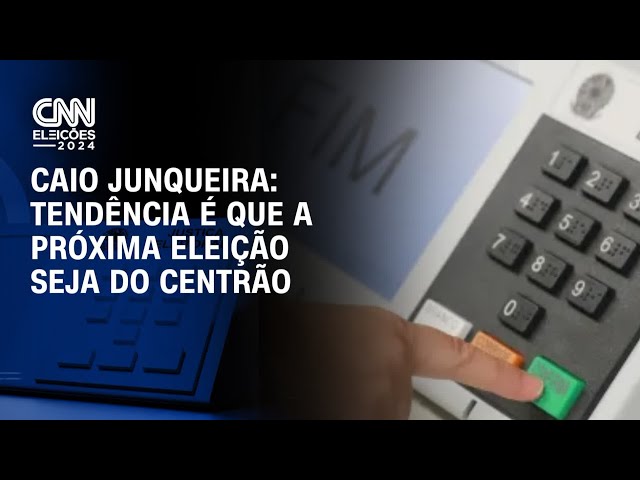 ⁣Caio Junqueira: Tendência é que a próxima eleição seja do Centrão | CNN Prime Time