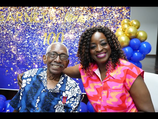 ⁣Feel Good Moment - Happy 100th Birthday Mr. Edwards!