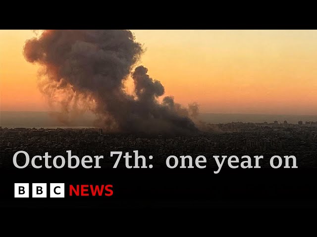 ⁣One year after October 7th:  Israel steps up its offensive in Lebanon | BBC News