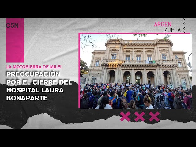 ⁣El GOBIERNO de MILEI anunció el CIERRE del HOSPITAL de SALUD MENTAL Laura BONAPARTE