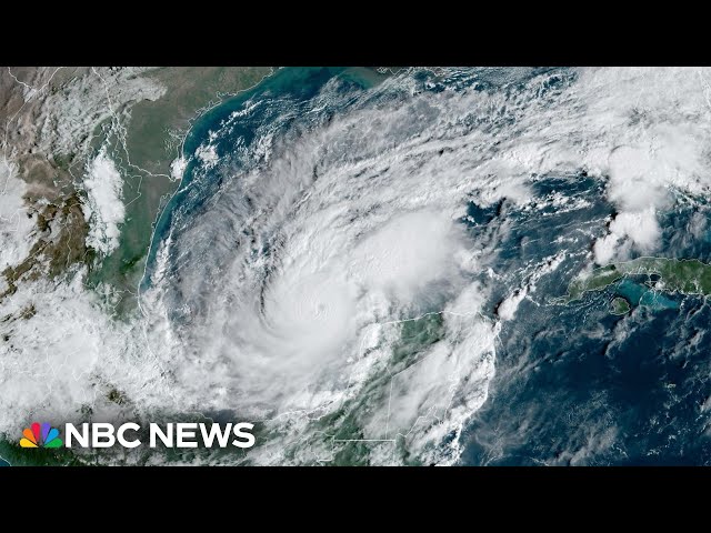 ⁣Florida prepares for Hurricane Milton as recovery effort in North Carolina continues